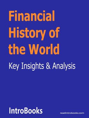 cover image of Financial History of the World